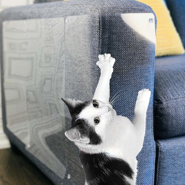 Transparent Cat Furniture Anti-grip tejprullar, möbler