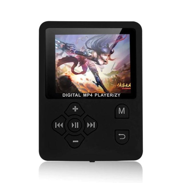 Mini MP3-spelare 1,8 tums färgskärm Bärbar MP3