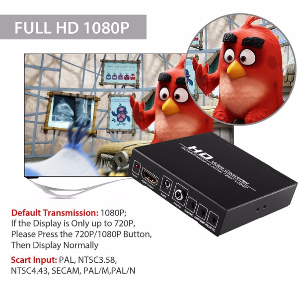 Full HD 1080P Digital High Definition Video Converter