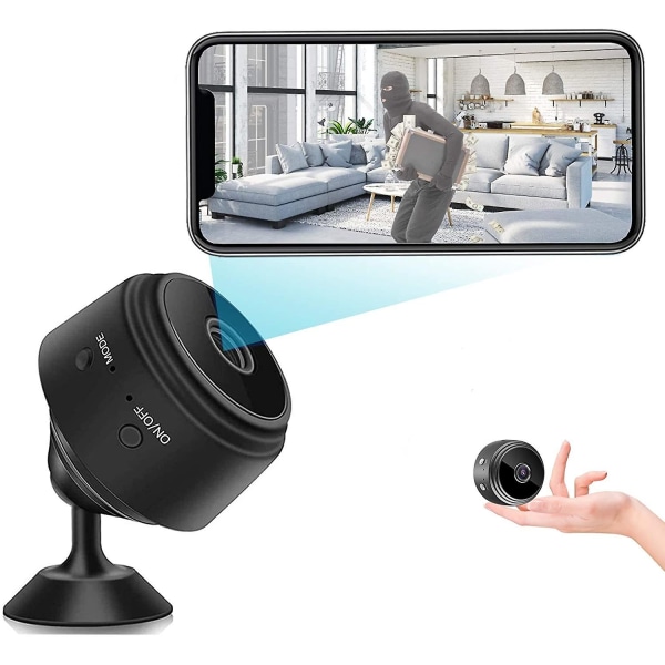 Mini WiFi Spy Camera Trådlös dold kamera Mini Cam HD