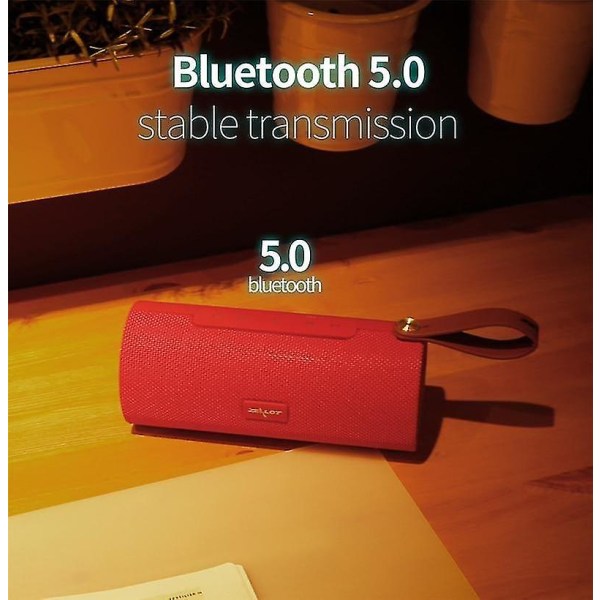 Stereo Bluetooth -högtalare Bärbar Bas Subwoofer Boombox
