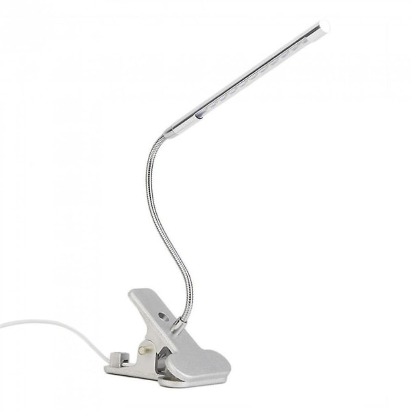 Clip-on 10 Led USB Light Flexibel Svanhals Reading Touch