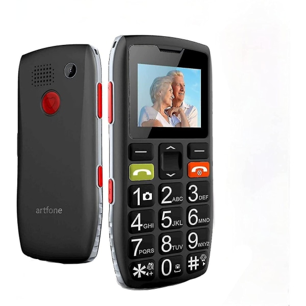 Mobiltelefoner för äldre Seniormobiler med Sos