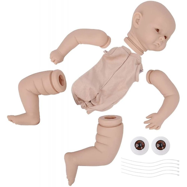 Simulering Baby Doll Mjuk Reborn Figurleksak 22 tum (FÄRG1)