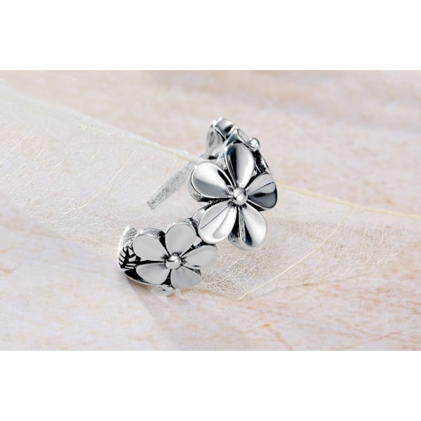 925 Sterling Silver Flower Poetic Daisy Cherry Blossom