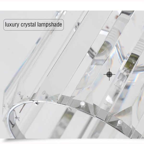 1 st Modern Creative Cylinder Crystal Taklampa (Glödlampa Not