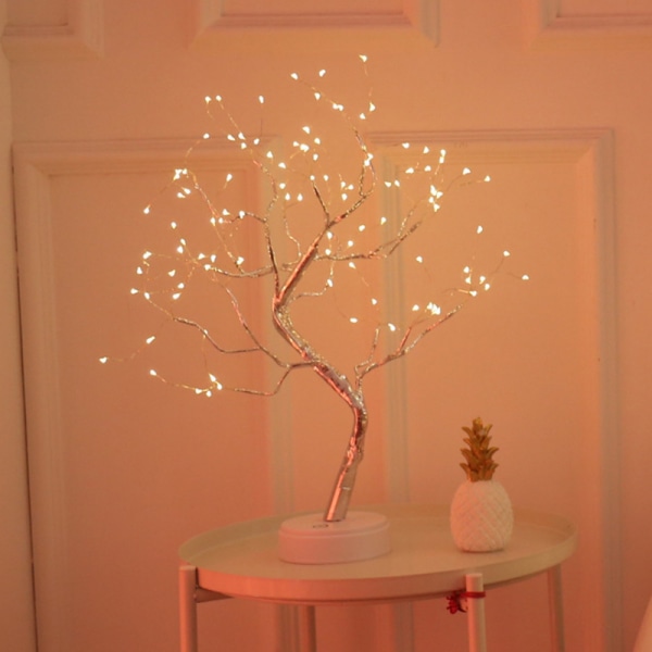 108 Led USB Christmas Fire Tree Night