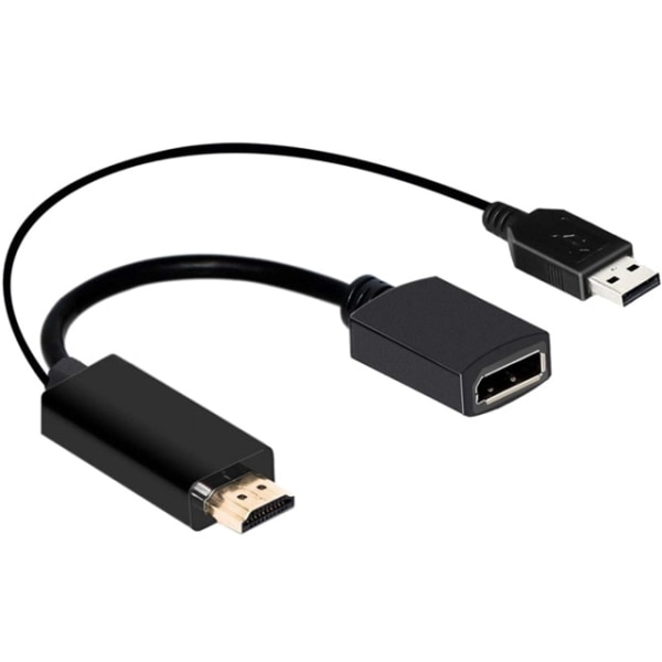 4K USB -driven HDMI-kompatibel till visningsportomvandlare