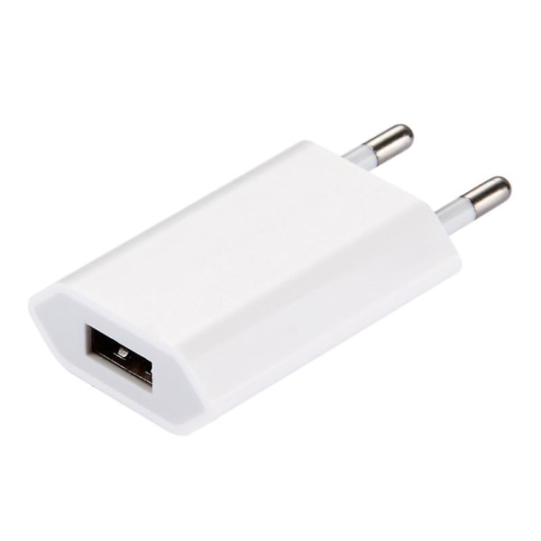 5V / 1A Single USB Port Laddare Reseladdare, EU