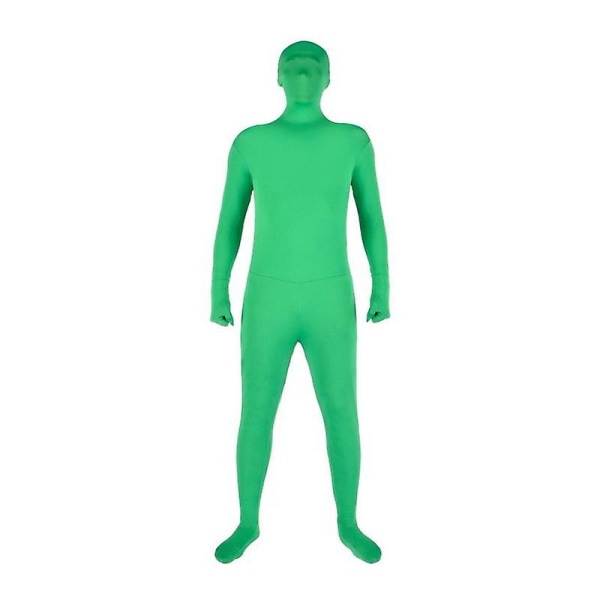 Stretchy Body Green Screen Suit Video Chroma Key Bekväm