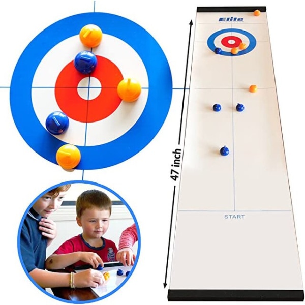 Familj Curling Bordsspel Vuxenträning Barn Barn Bordsskiva
