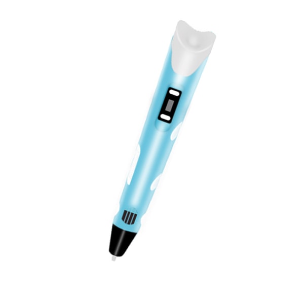 (Blue Us-36m Pla)3D-utskriftspenna 3d-penna oled display med 12