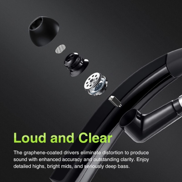 Bluetooth -hörlurar Trådlösa hörlurar Handsfree-hörlurar