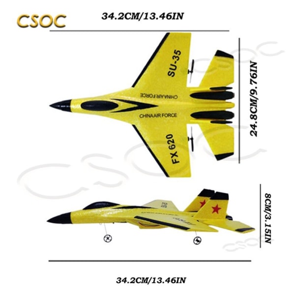 CSOC 2.4Ghz RC Plane RC Flygplan Glider RC Glider Plane