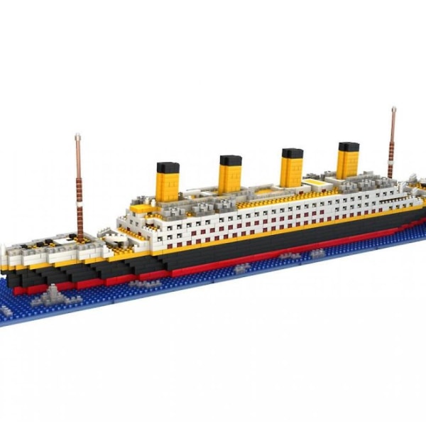 Vuxna barn Titanic modellbyggklossset set st pussel