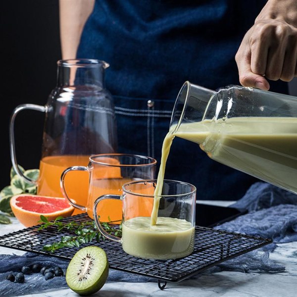 Kopp dricksvatten kanna kaffehållare glas vatten kanna te