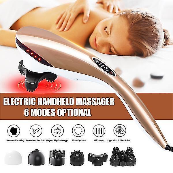 Elektrisk Massager Nacke Rygg Cervical Body Shoulder
