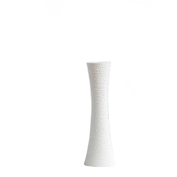 Modern Minimalistisk Simulering Blomma Torkad Blomma Keramik White Feiyan