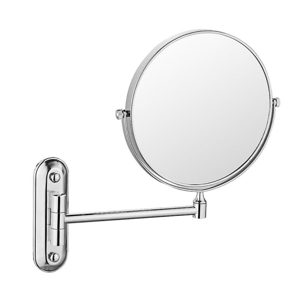 (Silver)(6in 5x)Väggmonterad spegel