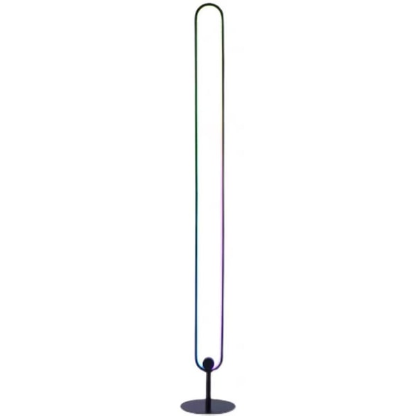 Golvlampa, RGB färgskiftande stämningslampa med fjärrkontroll