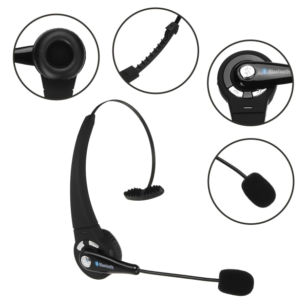 Over Head Noise Cancelling Headphones Calling Center
