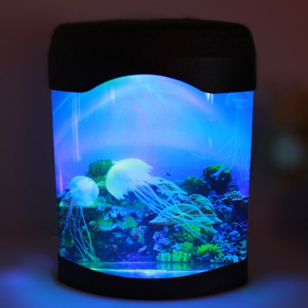 Akvarium nattljus, LED-ljus, artificiell manettank,