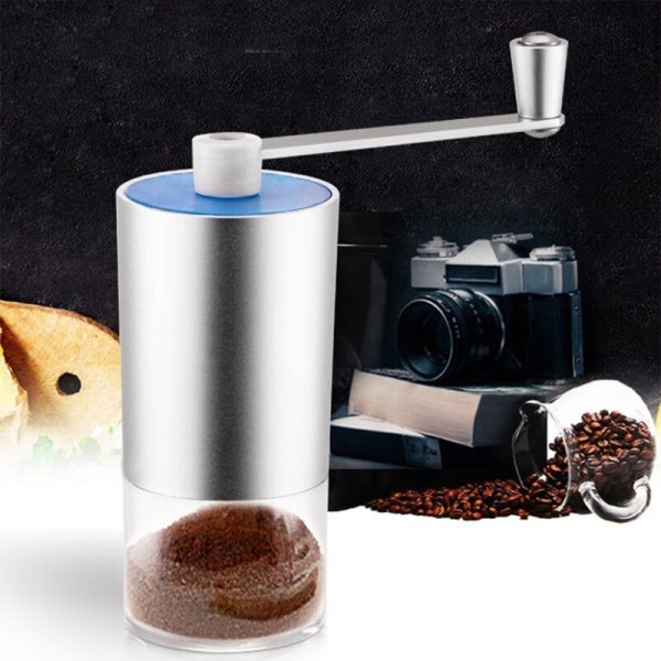 Manuell kaffekvarn med keramiska koniska grader, handkaffe