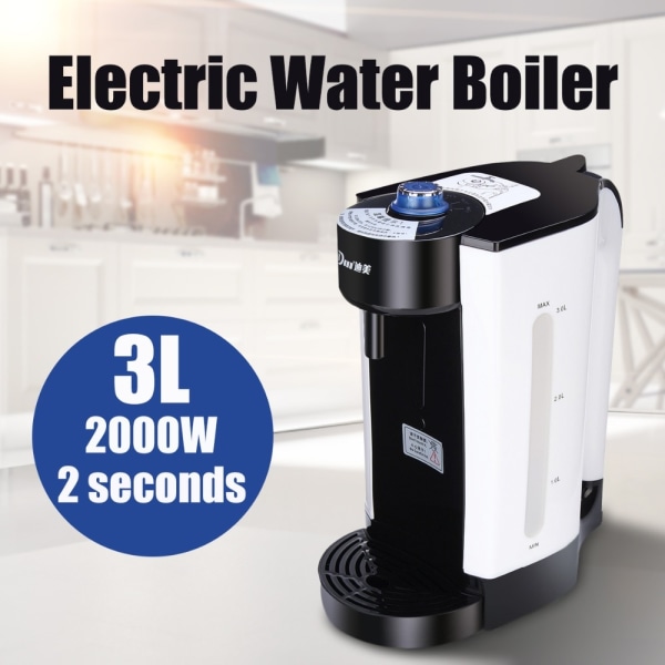 3L med filter Elektrisk vattenpanna Omedelbar uppvärmning
