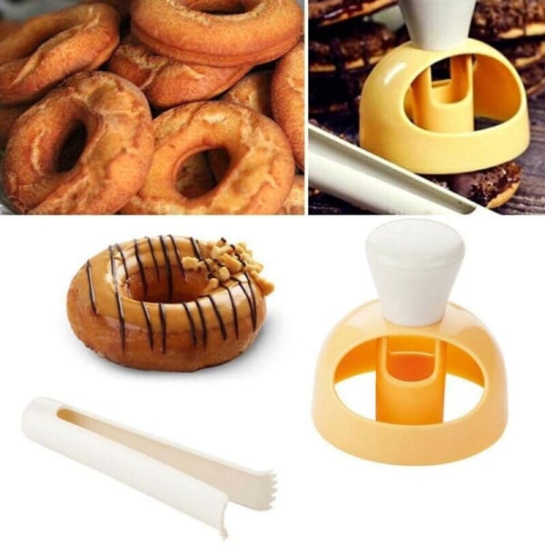Bakeri DIY Donut Form Kaka Bröd Cutter Maker