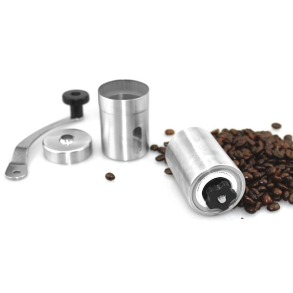 Kaffekvarn Mini rostfritt stål manuell handgjort kaffe