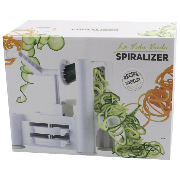 Triple Bladed Spiralizer Grönsaksfrukt Spiral Manual