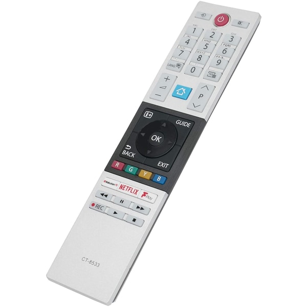 VINABTY CT-8533 Fjärrkontroll för Toshiba TV 43U5863DB 49U5863DB