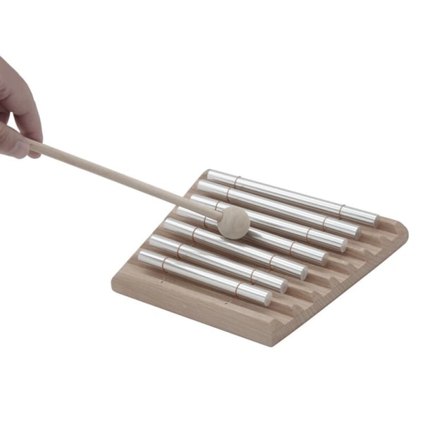 7 Tone Träspel med Mallet Percussion Instrument För