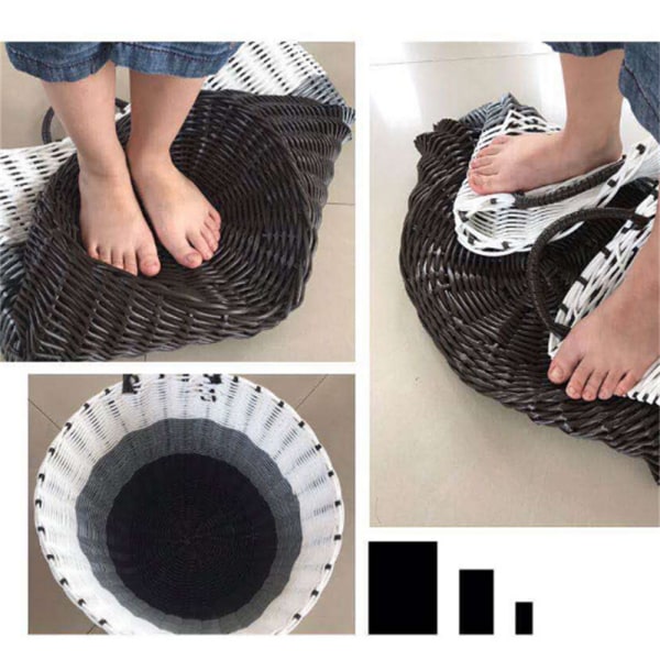 Plasttvättkorg, mögelsäker, stor kapacitet,