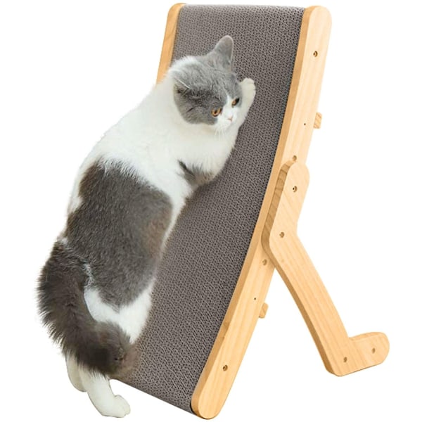 Korrugerat papper Cat Scratching Board Deformerad kattsäng