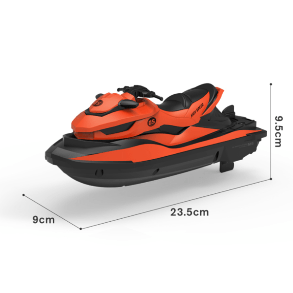 Mini RC Boat 2.4G Fjärrkontroll Motorbåt Modell Sommar