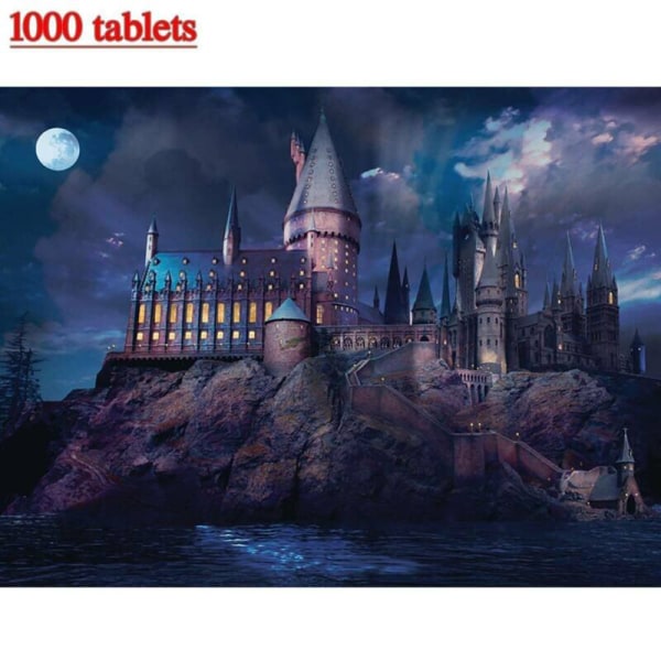 1000 st Hogwarts pussel Harry Poter Kid Family