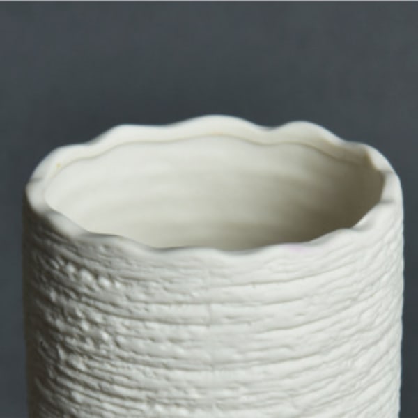 Modern Minimalistisk Simulering Blomma Torkad Blomma Keramik Grey Xi Shi