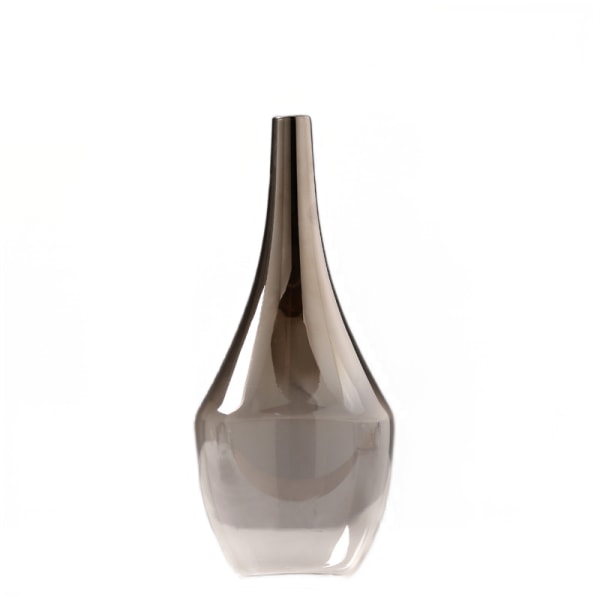 Moderna minimalistiska vasprydnader, galvanisering av glas Transparent A 22*10*1 cm