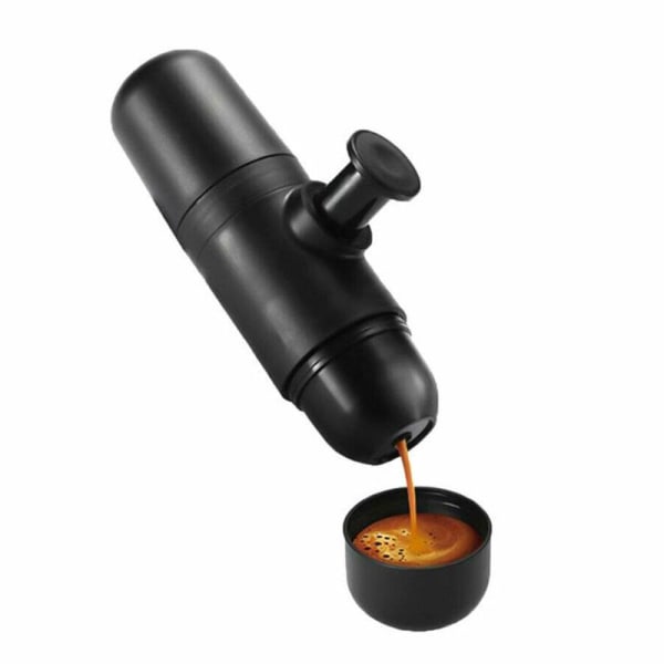 70ml mini kaffemaskin Bärbar kaffebryggare tryck