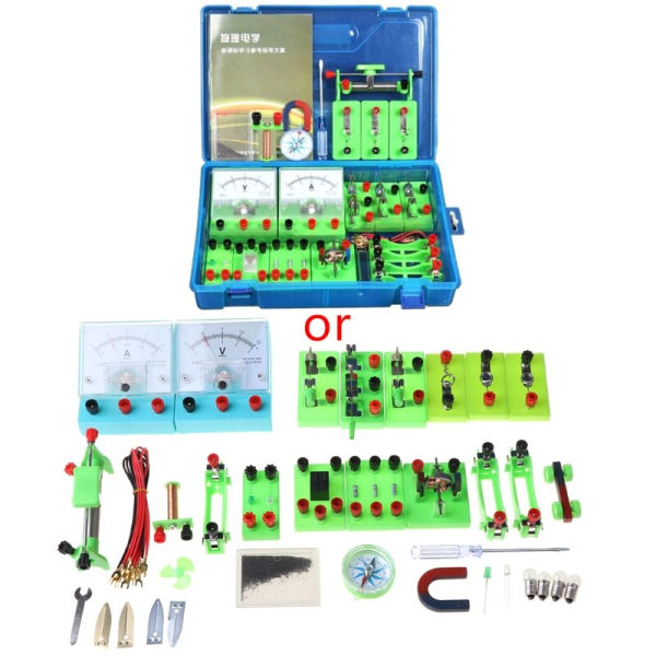 Elektromagnetisk experimentutrustningsuppsättning Set