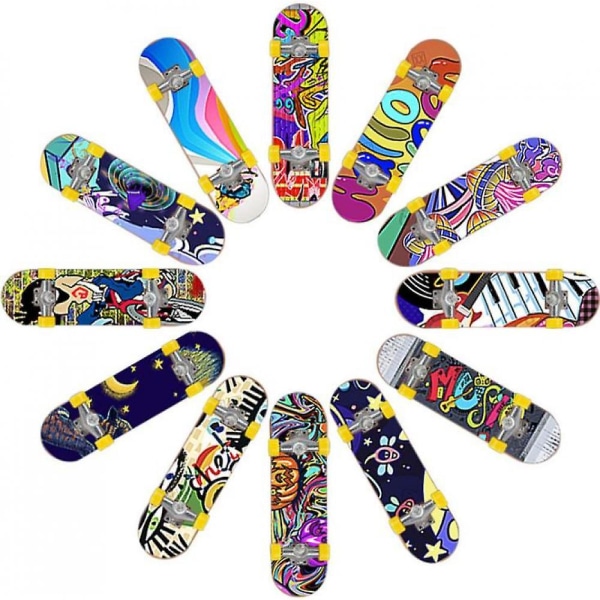 12stfinger Skateboard Mini Desktop Toy Set