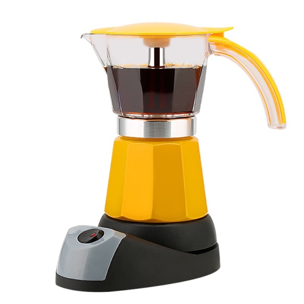 Bärbar elektrisk kaffebryggare Espresso kaffekanna italiensk