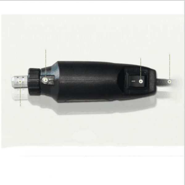 12v Miniatyr elektrisk handborr elektrisk slipmaskin Jade Pei