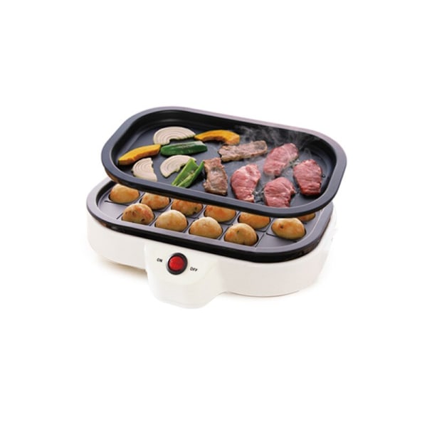 Liten Takoyaki Maker BBQ Grill Mini Steak Stekpanna Bakning