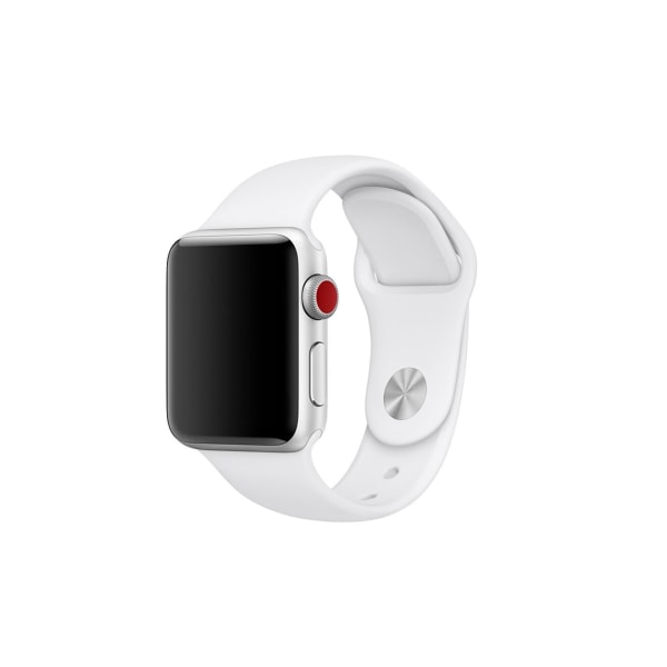 Sportband för Apple Watch, mjuk sportrem i silikon