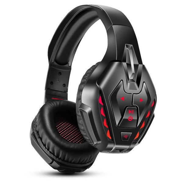 Bluetooth Over Ear-hörlurar för PC (röd)