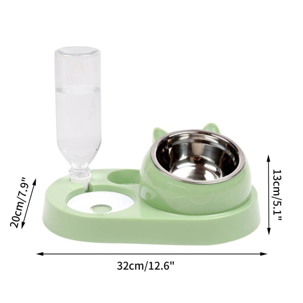 Cat Automatic Feeders Water Dispenser Cat Dog Drickskål