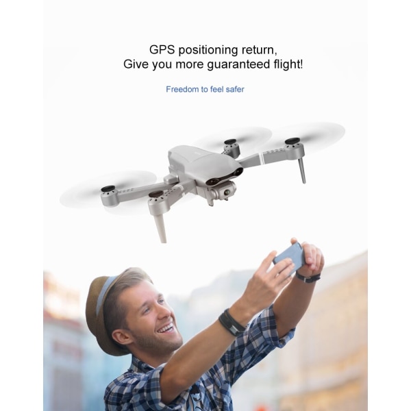 4DRC F3 Drone GPS 4K 5G FPV Quadrotor Flight Drone HD Wide