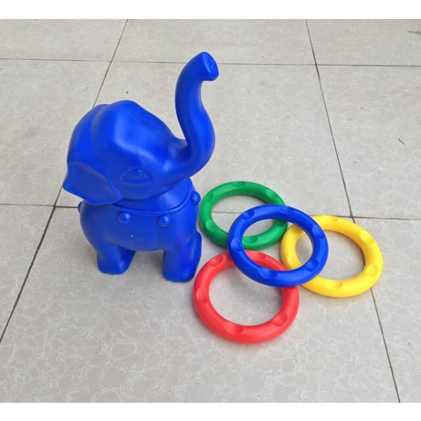 Sportleksak Unisex djurplast Vacker elefant